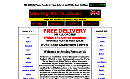 sewingparts.co.uk