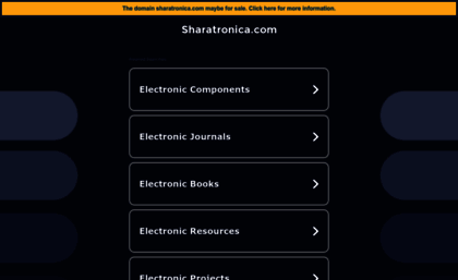 sharatronica.com