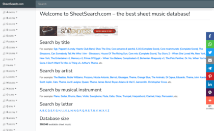 sheetsearch.com