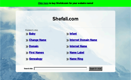 shefali.com