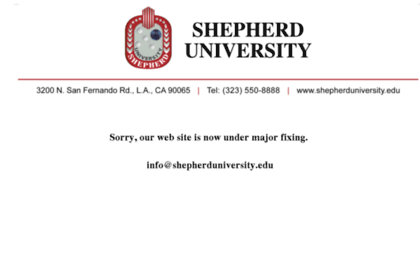 shepherduniversity.edu