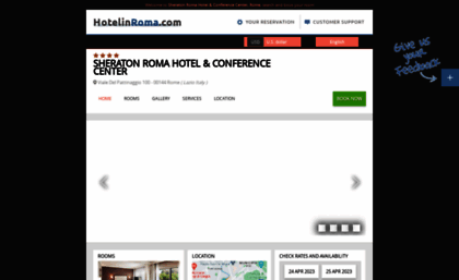 sheraton.hotelinroma.com