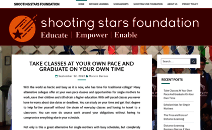 shootingstarsfoundation.org