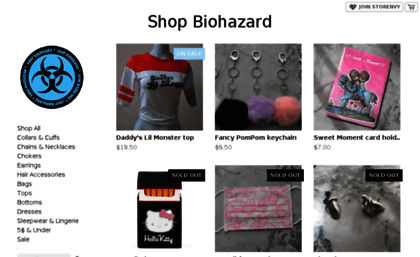 shopbiohazard.storenvy.com