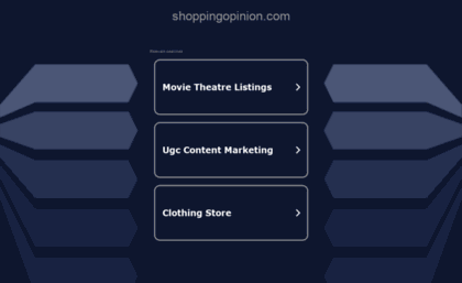 shoppingopinion.com