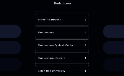 shufsd.com