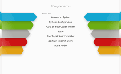 siftusystems.com