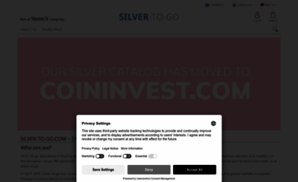 silver-to-go.com