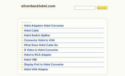 silverbackhdmi.com