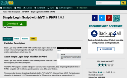 simple-login-script-with-mvc-in-php5.soft112.com