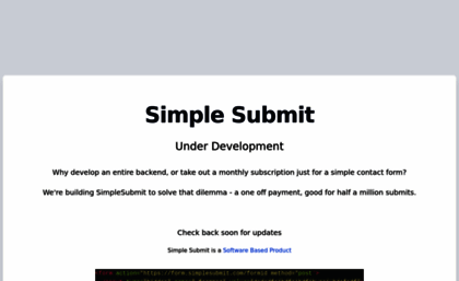 simplesubmit.com