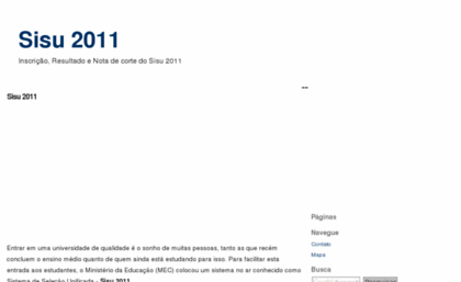 sisu2011.com.br