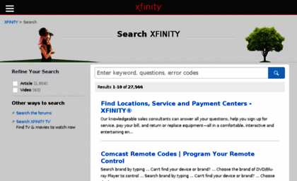 sitesearch.comcast.com