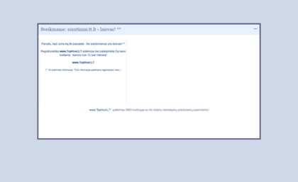 siuntiniai.tt.lt
