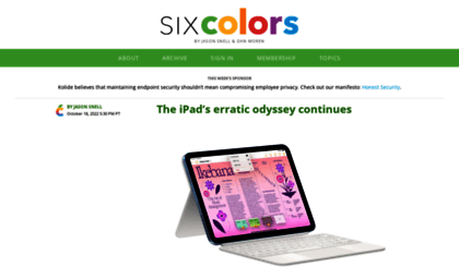 sixcolors.org