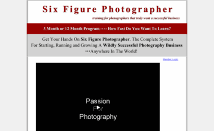 sixfigurephotographer.com