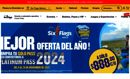 sixflags.com.mx