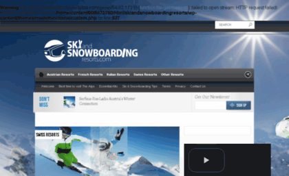 skiandsnowboardingresorts.com