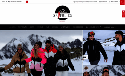 Skifolies, boutique en ligne de vêtements et tenues de ski pas chers
