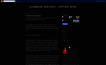 slammingwhiskeysippingwine.blogspot.com