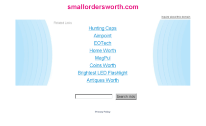 smallordersworth.com