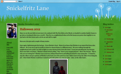 snickelfritzlane.blogspot.com