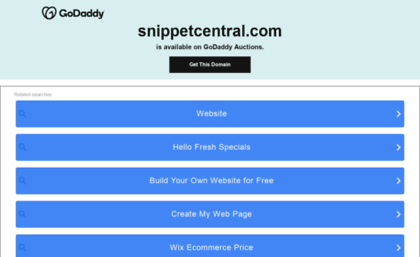 snippetcentral.com