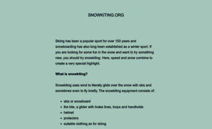 snowkiting.org