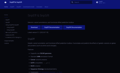 snpeff.sourceforge.net