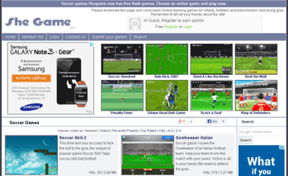 soccer-games.shegame.com