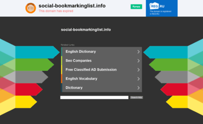 social-bookmarkinglist.info