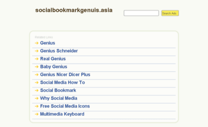 socialbookmarkgenuis.asia