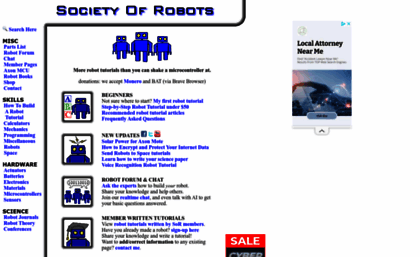 societyofrobots.com