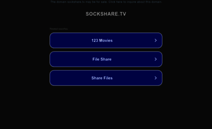 sockshare.tv