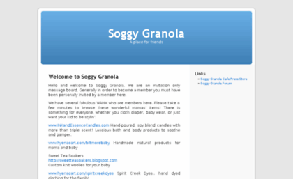 soggygranola.net