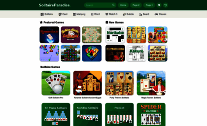 solitaire paradise games list download