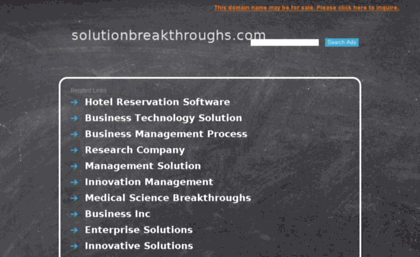 solutionbreakthroughs.com