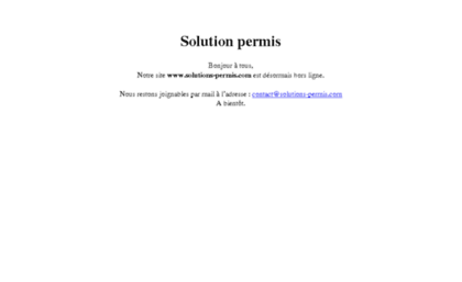 solutions-permis.com