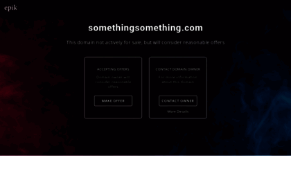 somethingsomething.com