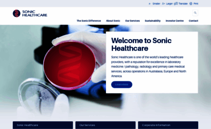 sonichealthcare.com