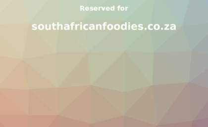 southafricanfoodies.co.za