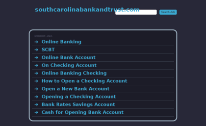 southcarolinabankandtrust.com