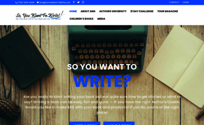 soyouwanttowrite.com