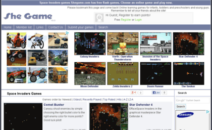 space-invaders-games.shegame.com