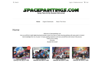 spacepaintings.com