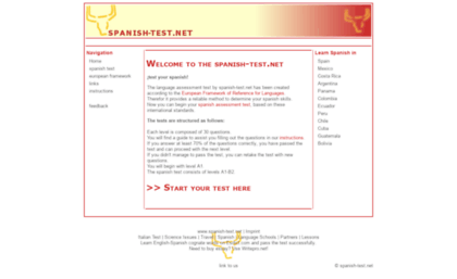 spanish-test.net