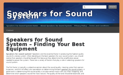speakersforsoundsystem.com
