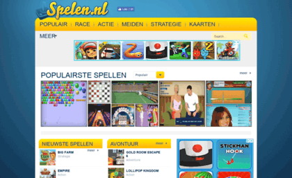 onderhoud grens Beperkingen Spelen.nl website. Spelletjes op spelen.nl: de leukste spelletjes website!  Spelletjes - spelen.nl.