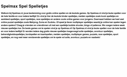 spelmax.nl