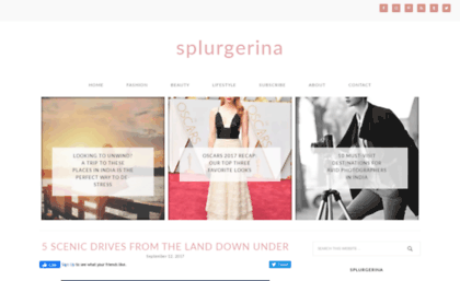 splurgerina.com